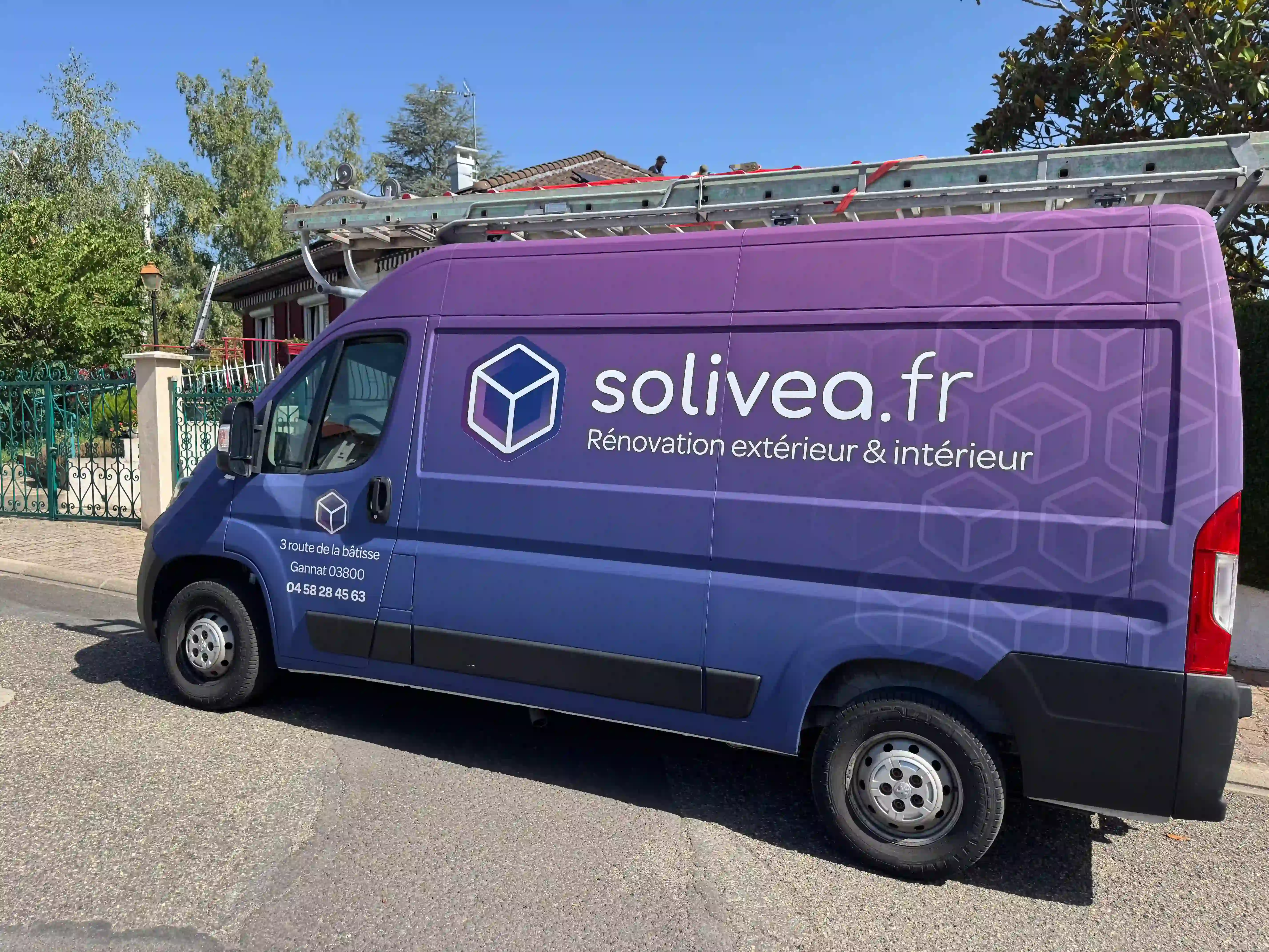 Véhicule d'intervention Solivéa à Gannat