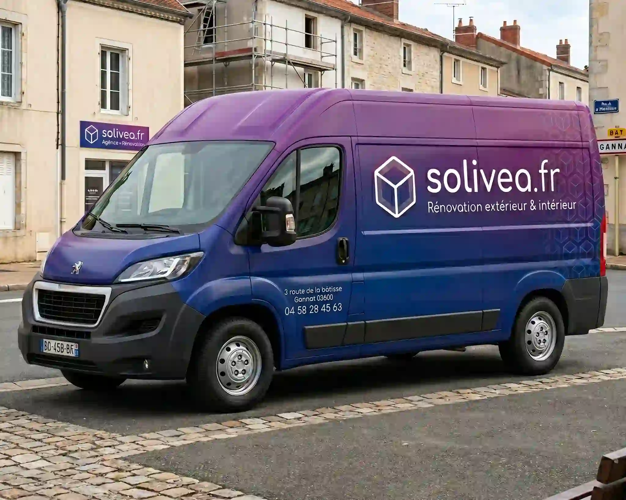 Véhicule d'intervention Solivéa à Gannat