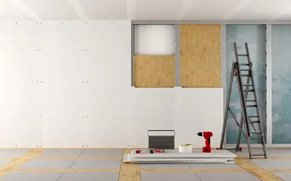 Murs mal isolés avec effet paroi froide